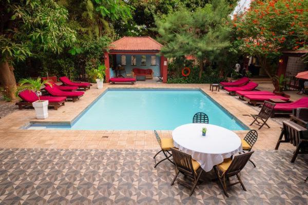 Hotel Hibiscus House Gambia Brufut Exterior foto
