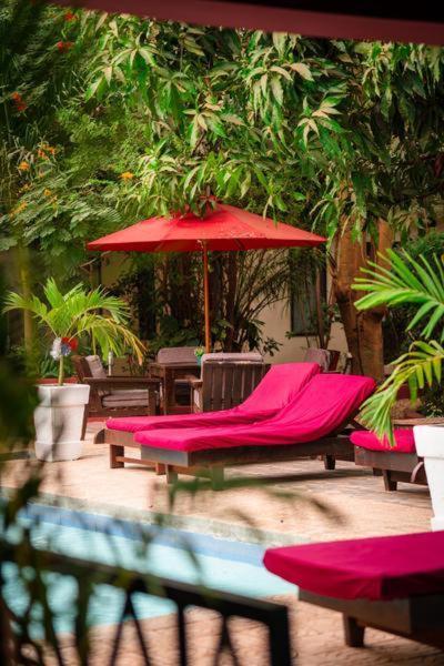 Hotel Hibiscus House Gambia Brufut Exterior foto