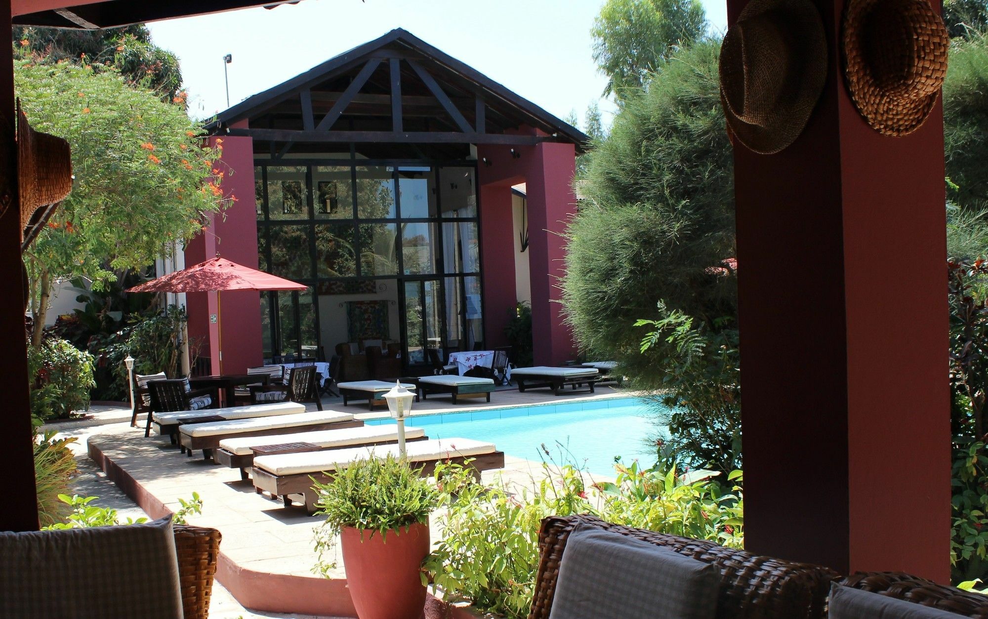 Hotel Hibiscus House Gambia Brufut Exterior foto